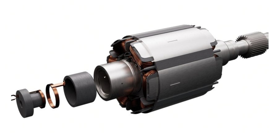 ZF makes magnet-free electric motor uniquely compact and competitive